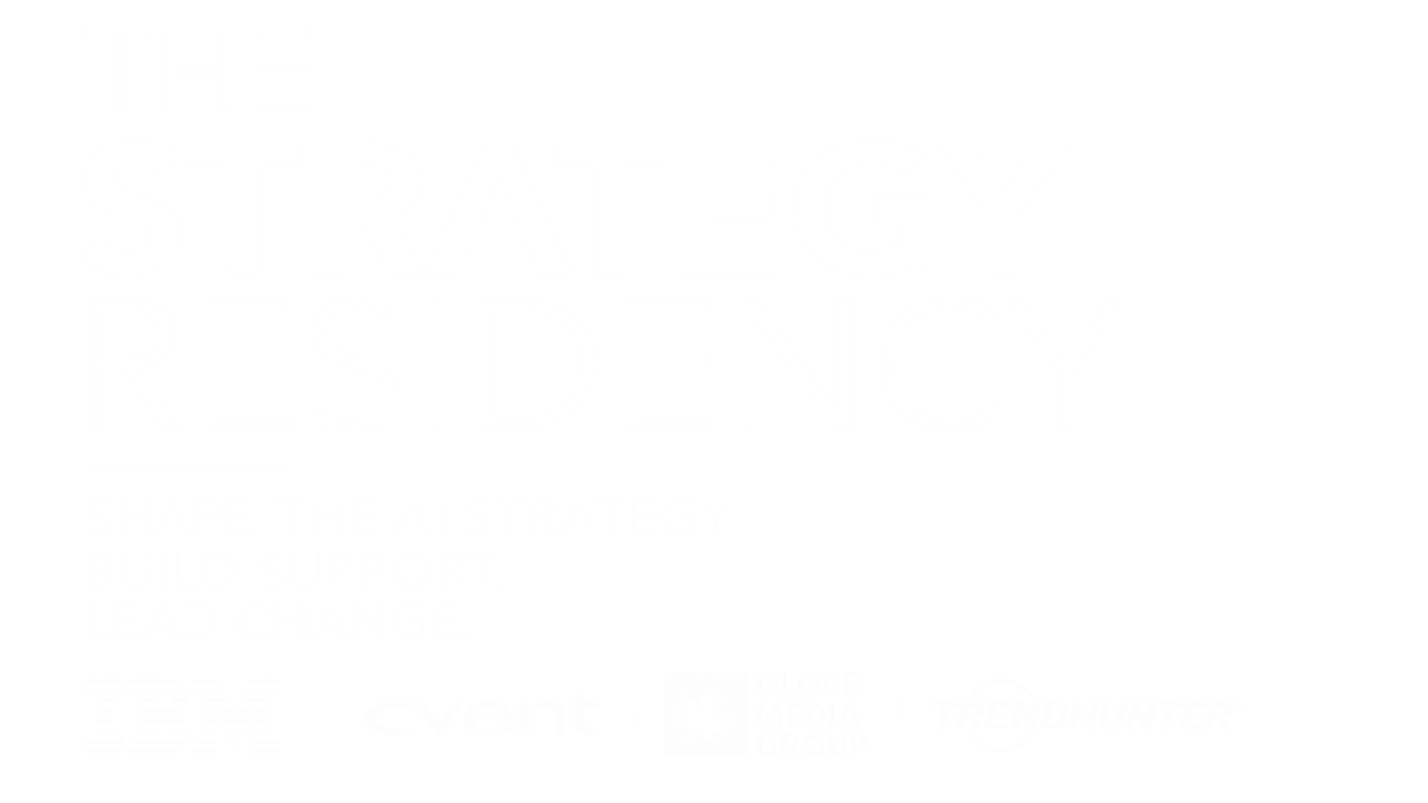 Strategy Residency Header Banner